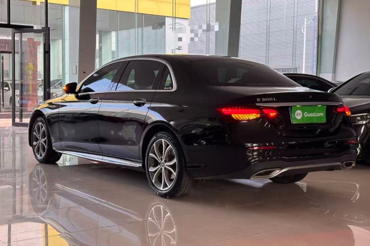 Used Mercedes-Benz E-Class 2022 Revised Version E 300 L Sporty and Stylish Edition Rear Left 45 Deg