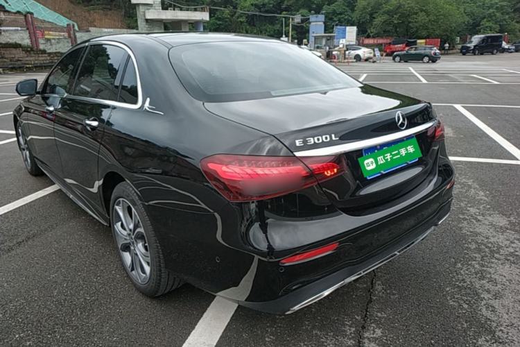 Used Mercedes-Benz E-Class 2022 E 300 L Sporty and Stylish Model Rear Left 45 Deg