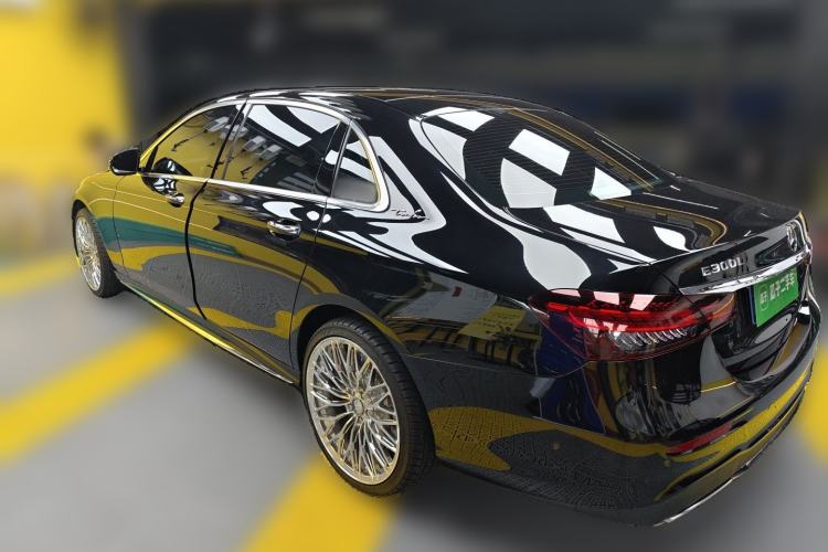 Used Mercedes-Benz E-Class 2022 Revised E 300 L Sporty and Stylish Edition Rear Left 45 Deg