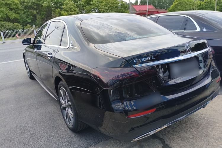 Used Mercedes-Benz E-Class 2022 Revised Version E 300 L Sporty and Stylish Edition Rear Left 45 Deg