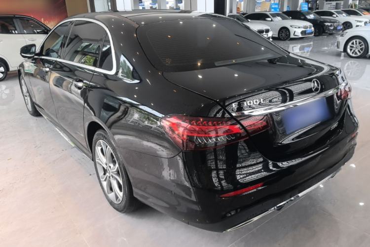 Used Mercedes-Benz E-Class 2022 Revised E 300 L Sporty and Stylish Edition Rear Left 45 Deg