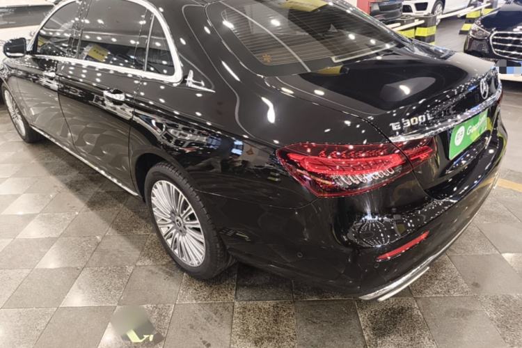 Used Mercedes-Benz E-Class 2022 E 300 L Stylish Model Rear Left 45 Deg
