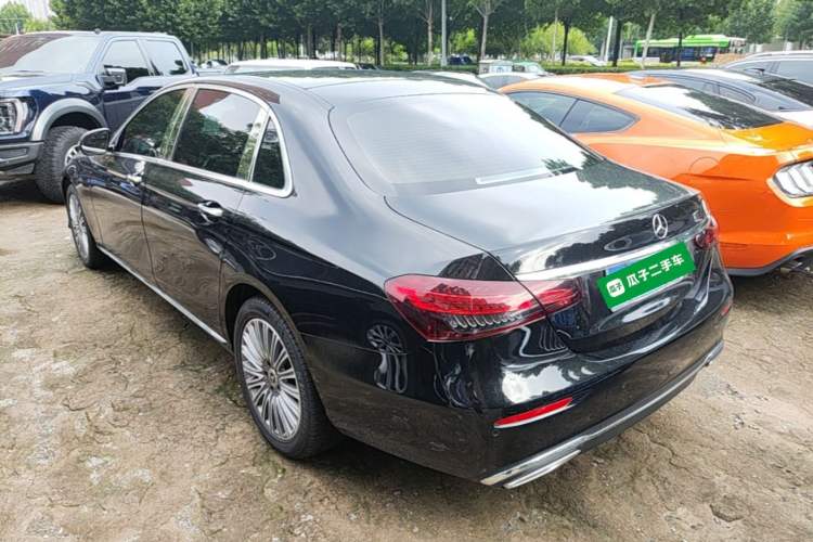 Used Mercedes-Benz E-Class 2022 Revised Version E 300 L Luxury Edition Rear Left 45 Deg
