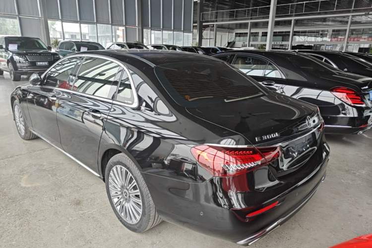 Used Mercedes-Benz E-Class 2022 Revised Version E 300 L Luxury Edition Rear Left 45 Deg