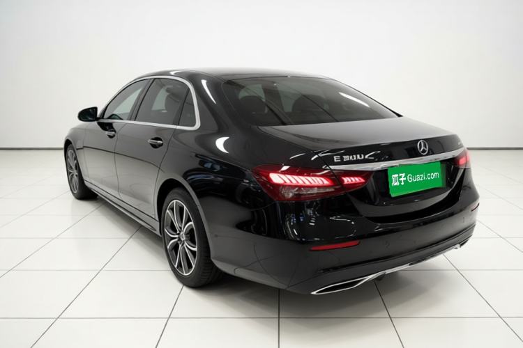 Used Mercedes-Benz E-Class 2022 Revised E 300 L Sporty and Stylish Edition Rear Left 45 Deg