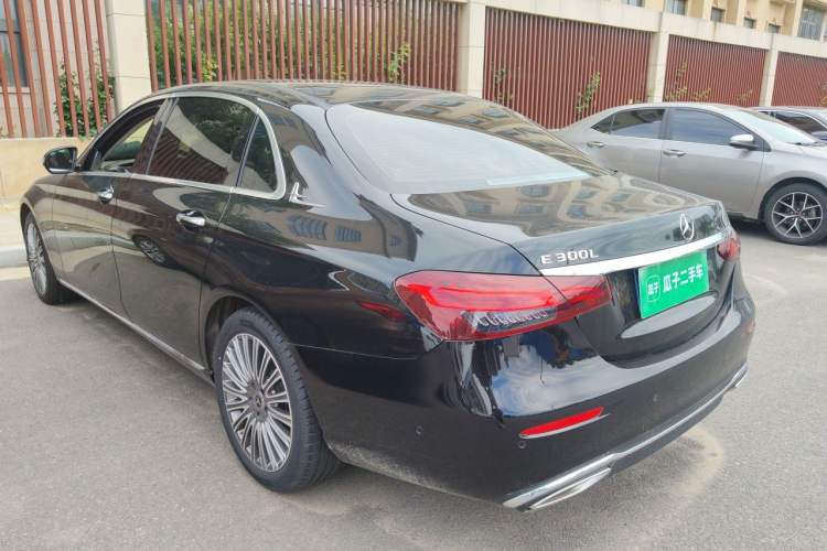 Used Mercedes-Benz E-Class 2022 Revised Version E 300 L Fashion Edition Rear Left 45 Deg