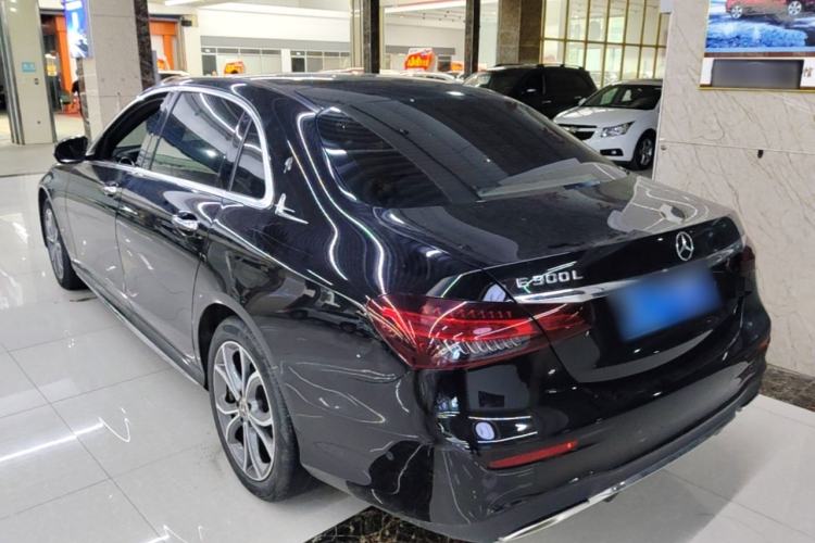 Used Mercedes-Benz E-Class 2022 Revised Version E 300 L Sport Luxury Edition Rear Left 45 Deg