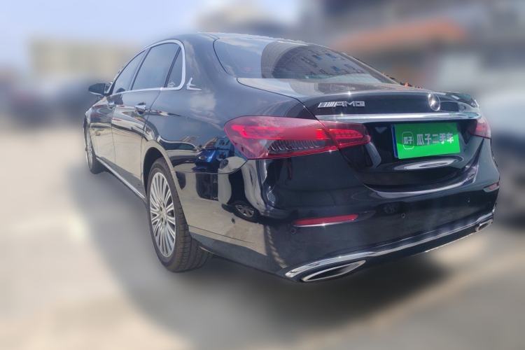 Used Mercedes-Benz E-Class 2022 E 300 L Stylish Model Rear Left 45 Deg