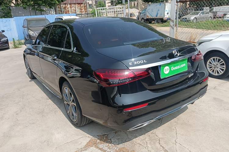Used Mercedes-Benz E-Class 2022 Revised E 300 L Sporty and Stylish Edition Rear Left 45 Deg