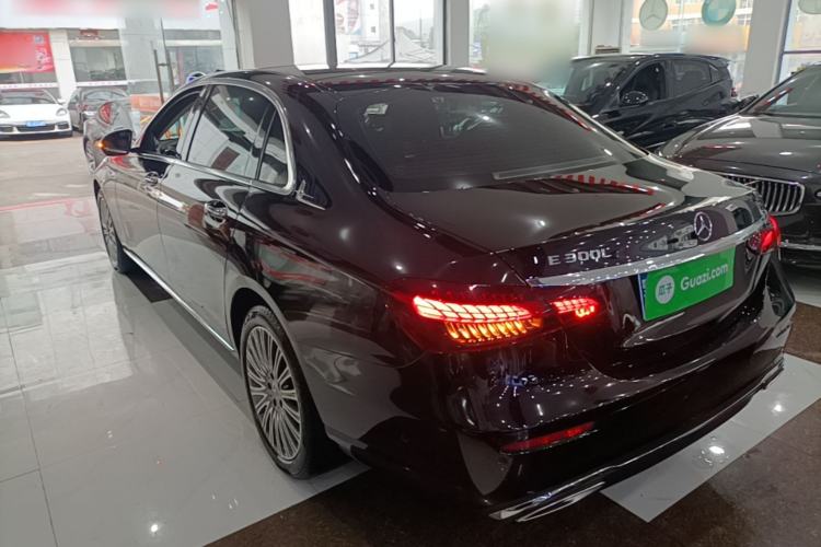 Used Mercedes-Benz E-Class 2022 E 300 L Stylish Model Rear Left 45 Deg