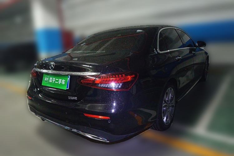 Used Mercedes-Benz E-Class 2022 Revised E 300 L Sporty and Stylish Edition Rear Right 45 Deg