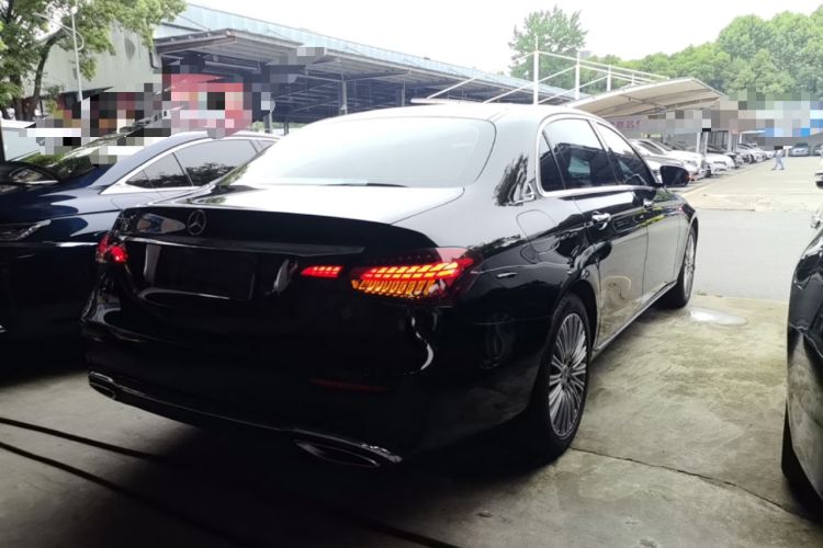 Used Mercedes-Benz E-Class 2022 E 300 L Stylish Model Rear Right 45 Deg