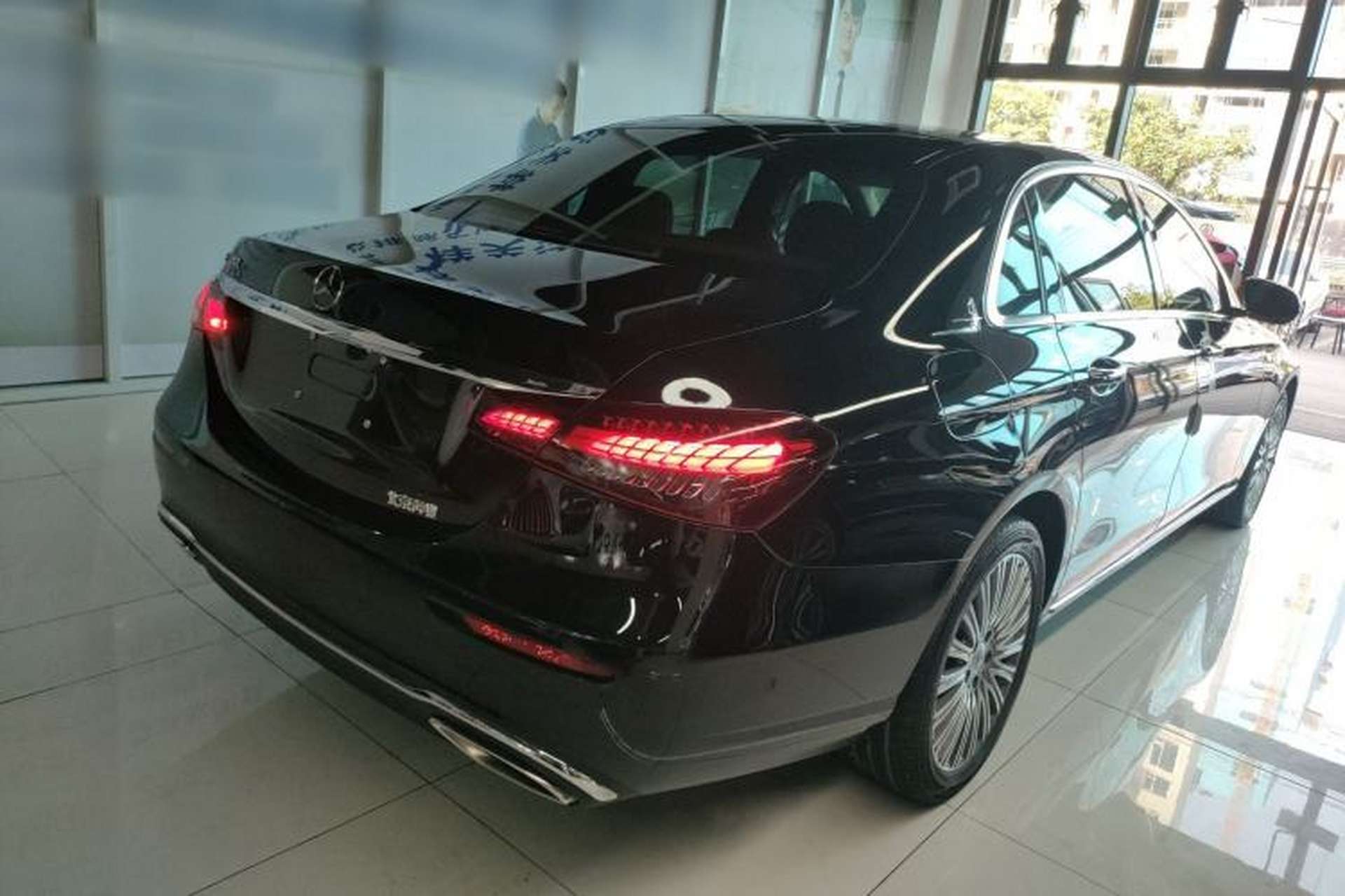 Used Mercedes-Benz E-Class 2022 E 300 L Stylish Model Rear Right 45 Deg