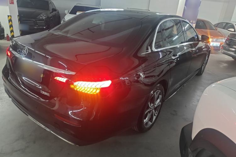 Used Mercedes-Benz E-Class 2022 Revised E 300 L Sporty and Stylish Edition Rear Right 45 Deg