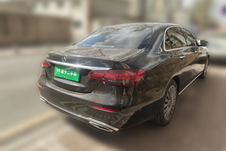 Used Mercedes-Benz E-Class 2022 E 300 L Stylish Model Rear Right 45 Deg