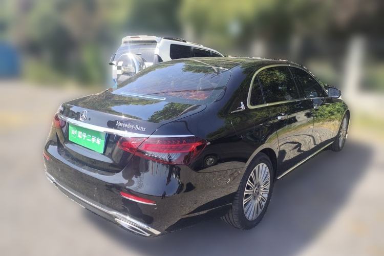 Used Mercedes-Benz E-Class 2022 Updated E 300 L Stylish Edition Rear Right 45 Deg