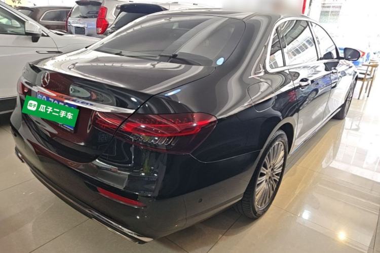 Used Mercedes-Benz E-Class 2022 E 300 L Stylish Model Rear Right 45 Deg