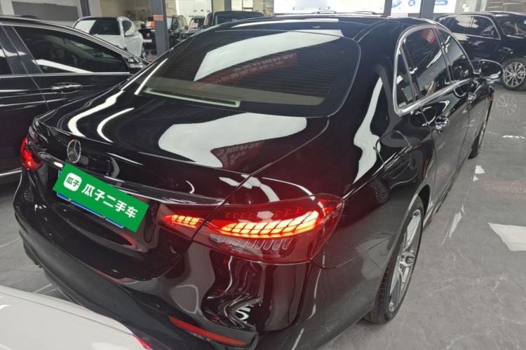 Used Mercedes-Benz E-Class 2022 Revised Version E 300 L Sport Luxury Edition Rear Right 45 Deg