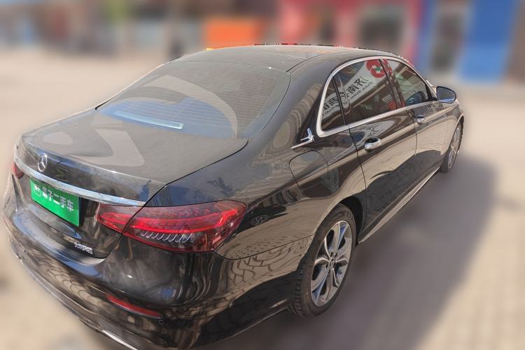 Used Mercedes-Benz E-Class 2022 Revised E 300 L Sporty and Stylish Edition Rear Right 45 Deg