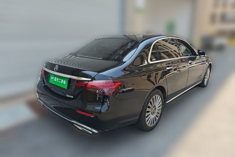 Used Mercedes-Benz E-Class 2022 E 300 L Stylish Model Rear Right 45 Deg