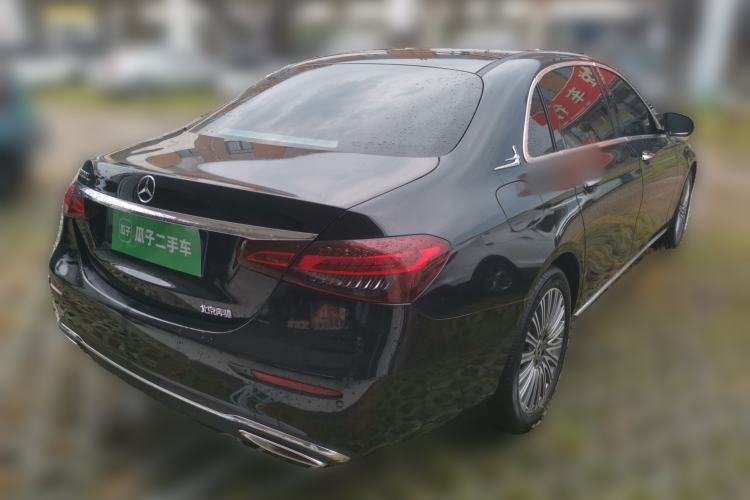 Used Mercedes-Benz E-Class 2022 Second Facelift E 300 L Luxury Edition Rear Right 45 Deg
