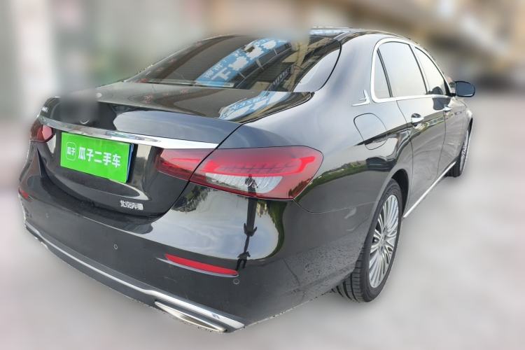 Used Mercedes-Benz E-Class 2022 E 300 L Stylish Model Rear Right 45 Deg