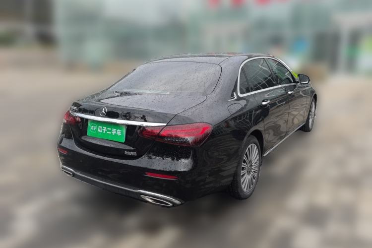Used Mercedes-Benz E-Class 2022 E 300 L Stylish Model Rear Right 45 Deg