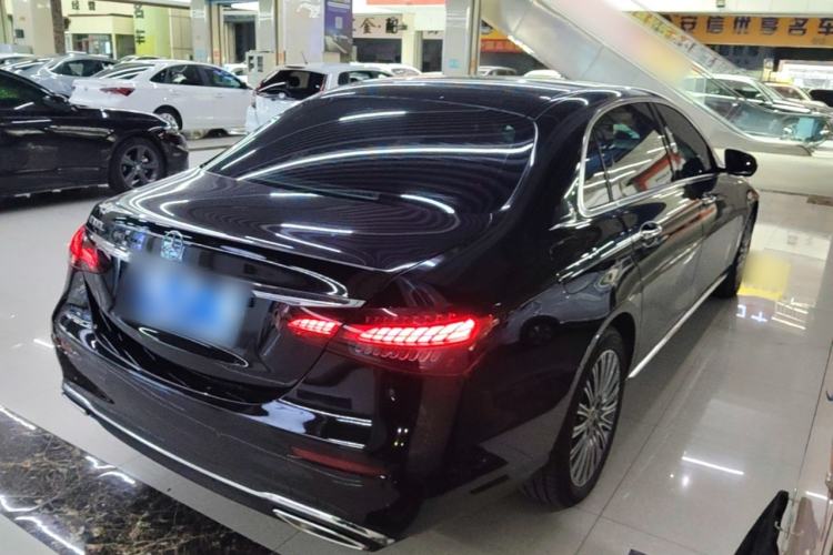Used Mercedes-Benz E-Class 2022 E 300 L Stylish Model Rear Right 45 Deg
