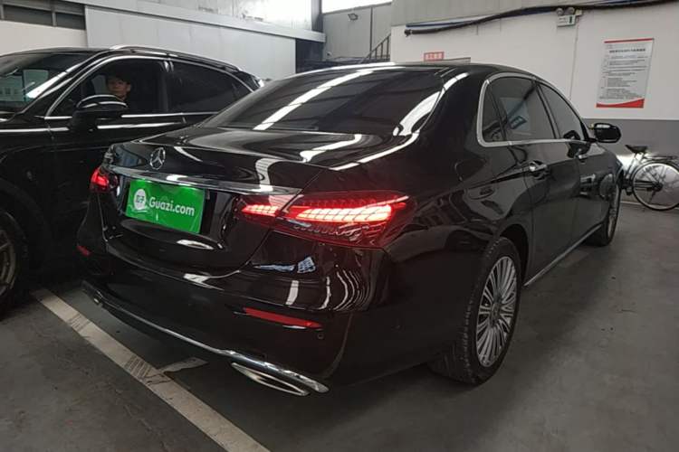 Used Mercedes-Benz E-Class 2022 E 300 L Luxury Model Rear Right 45 Deg
