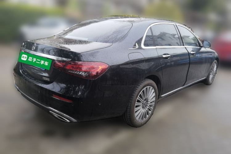 Used Mercedes-Benz E-Class 2022 E 300 L Stylish Model Rear Right 45 Deg