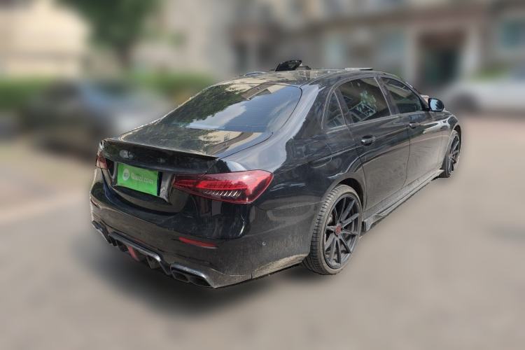 Used Mercedes-Benz E-Class 2022 Revised E 300 L Sporty and Stylish Edition Rear Right 45 Deg