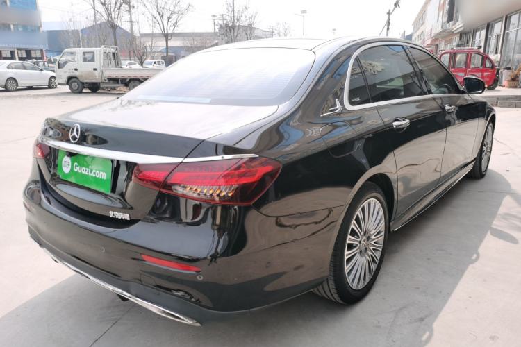 Used Mercedes-Benz E-Class 2022 E 300 L Sporty and Stylish Model Rear Right 45 Deg