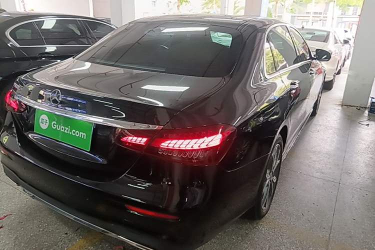 Used Mercedes-Benz E-Class 2022 Revised E 300 L Sporty and Stylish Edition Rear Right 45 Deg