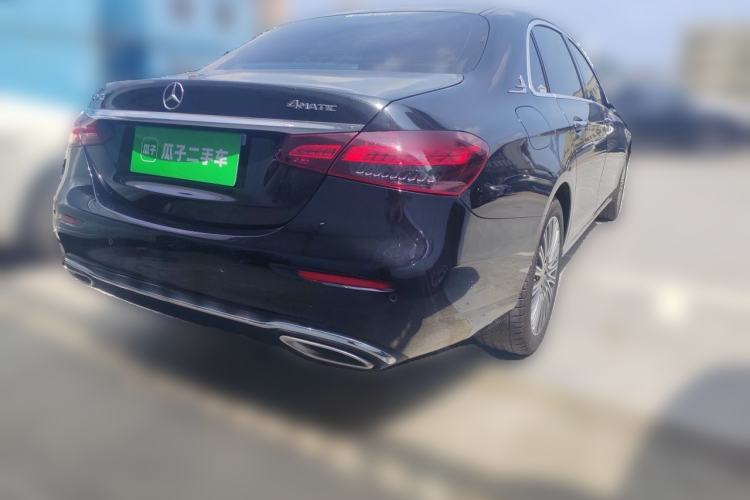 Used Mercedes-Benz E-Class 2022 E 300 L Stylish Model Rear Right 45 Deg