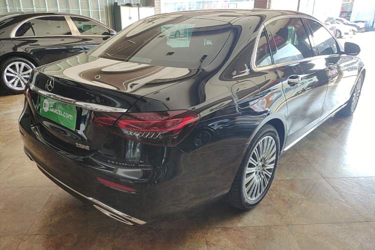Used Mercedes-Benz E-Class 2022 Second Facelift E 300 L Luxury Edition Rear Right 45 Deg