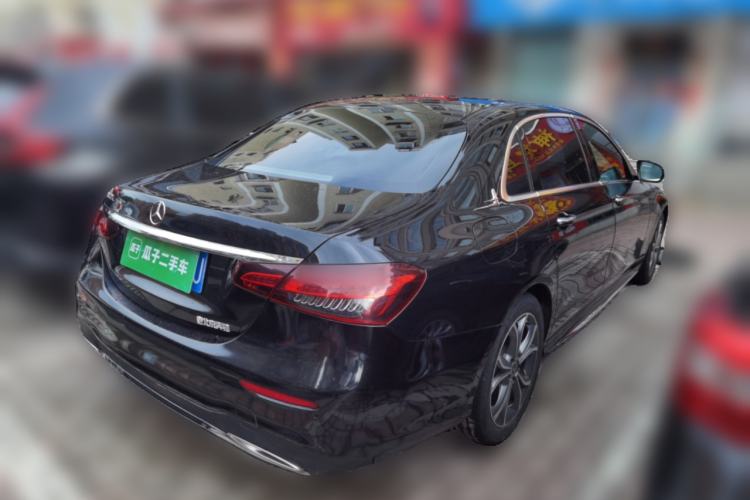 Used Mercedes-Benz E-Class 2022 Revised E 300 L Sport Luxury Edition Rear Right 45 Deg