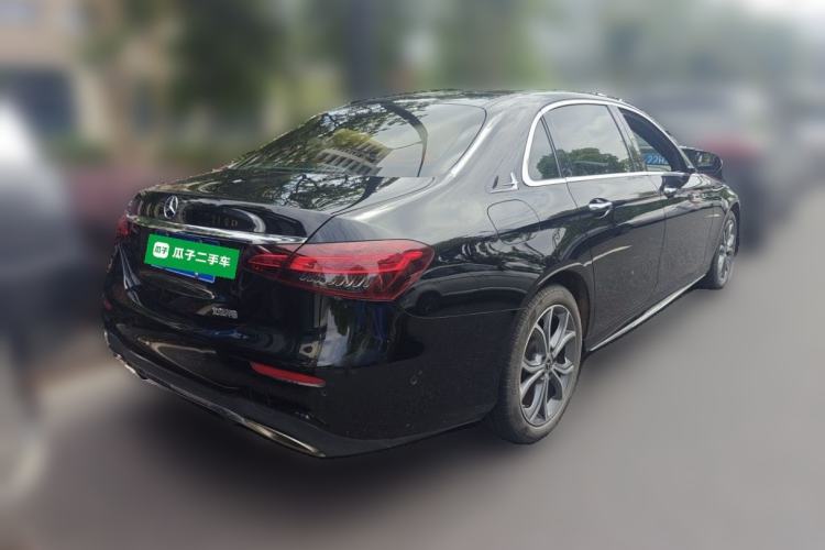 Used Mercedes-Benz E-Class 2022 E 300 L Sporty and Stylish Model Rear Right 45 Deg