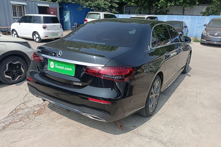 Used Mercedes-Benz E-Class 2022 Revised E 300 L Sporty and Stylish Edition Rear Right 45 Deg