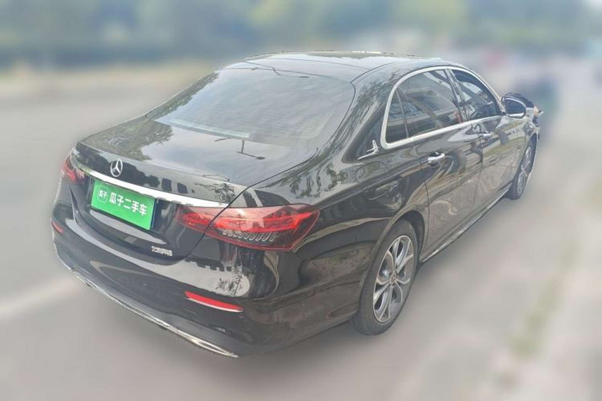 Used Mercedes-Benz E-Class 2022 Revised E 300 L Sporty and Stylish Edition Rear Right 45 Deg
