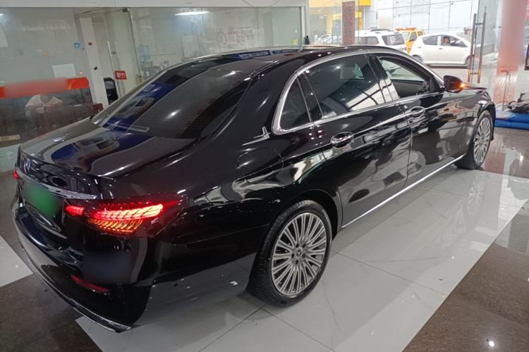 Used Mercedes-Benz E-Class 2022 E 300 L Stylish Model Rear Right 45 Deg