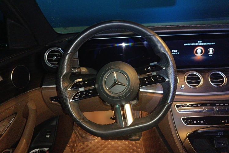 Used Mercedes-Benz E-Class 2022 Revised E 300 L Sporty and Stylish Edition Steering Wheel