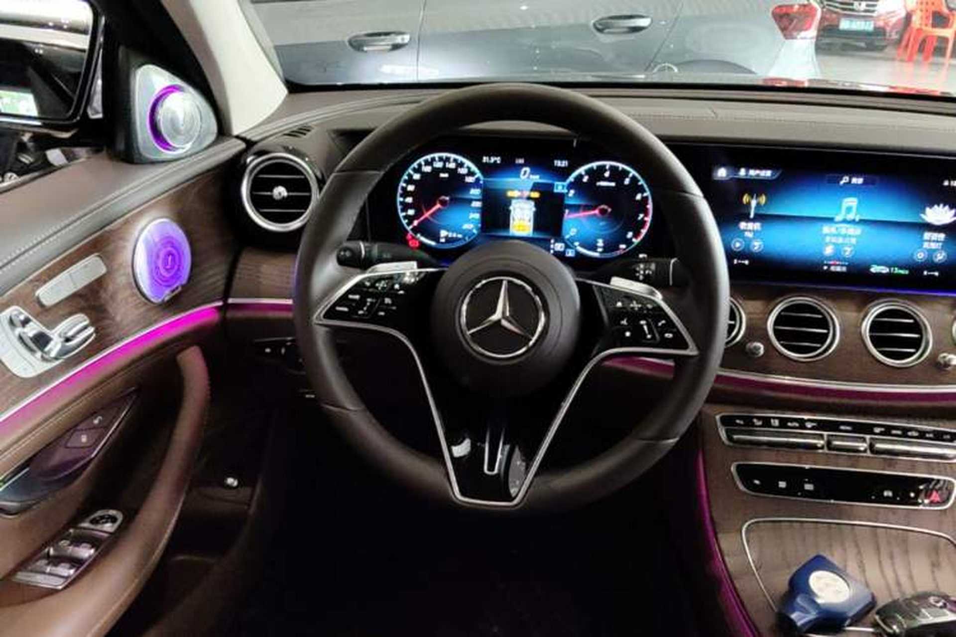 Used Mercedes-Benz E-Class 2022 Revised Version E 300 L Luxury Edition Steering Wheel