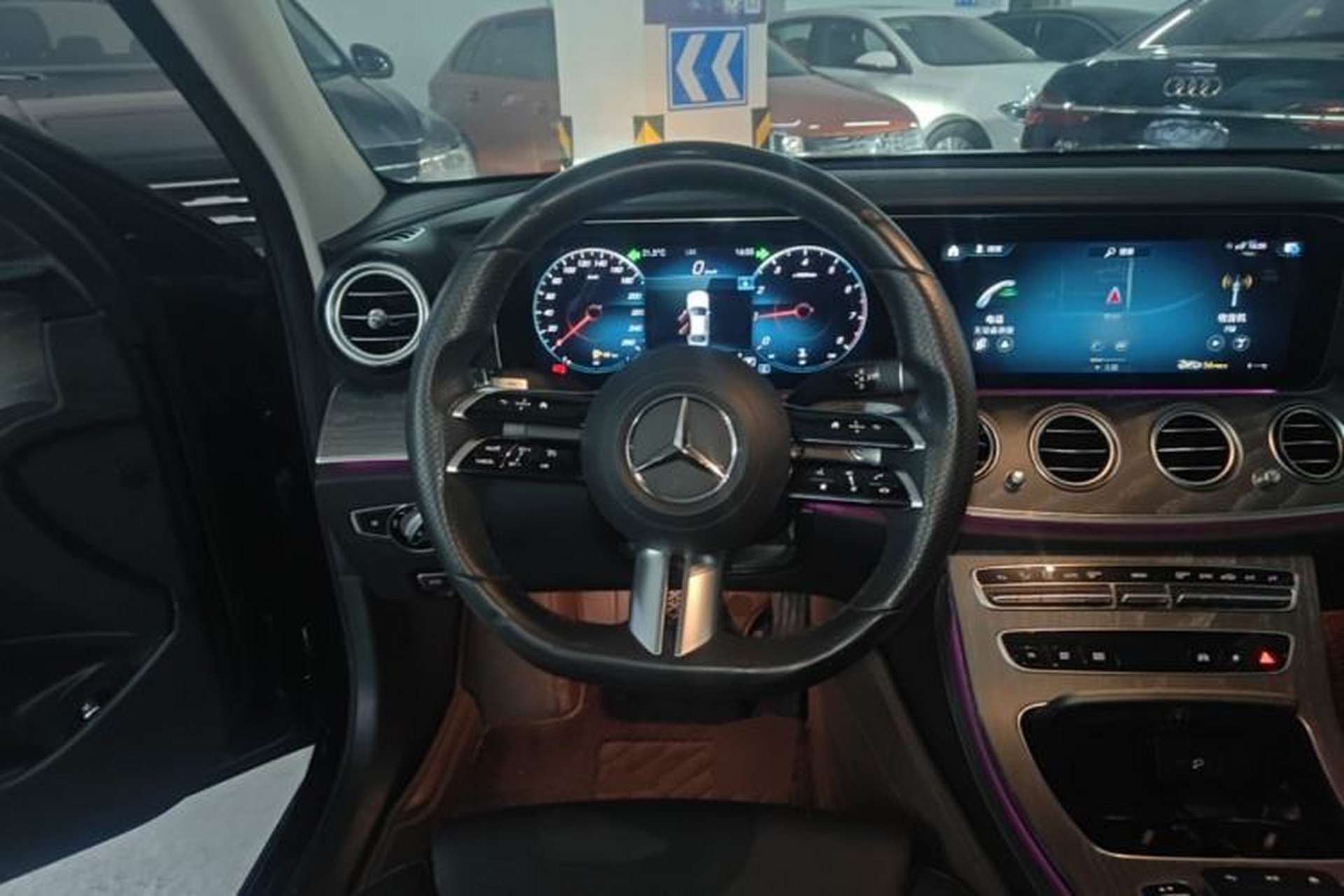 Used Mercedes-Benz E-Class 2022 Revised E 300 L Sporty and Stylish Edition Steering Wheel