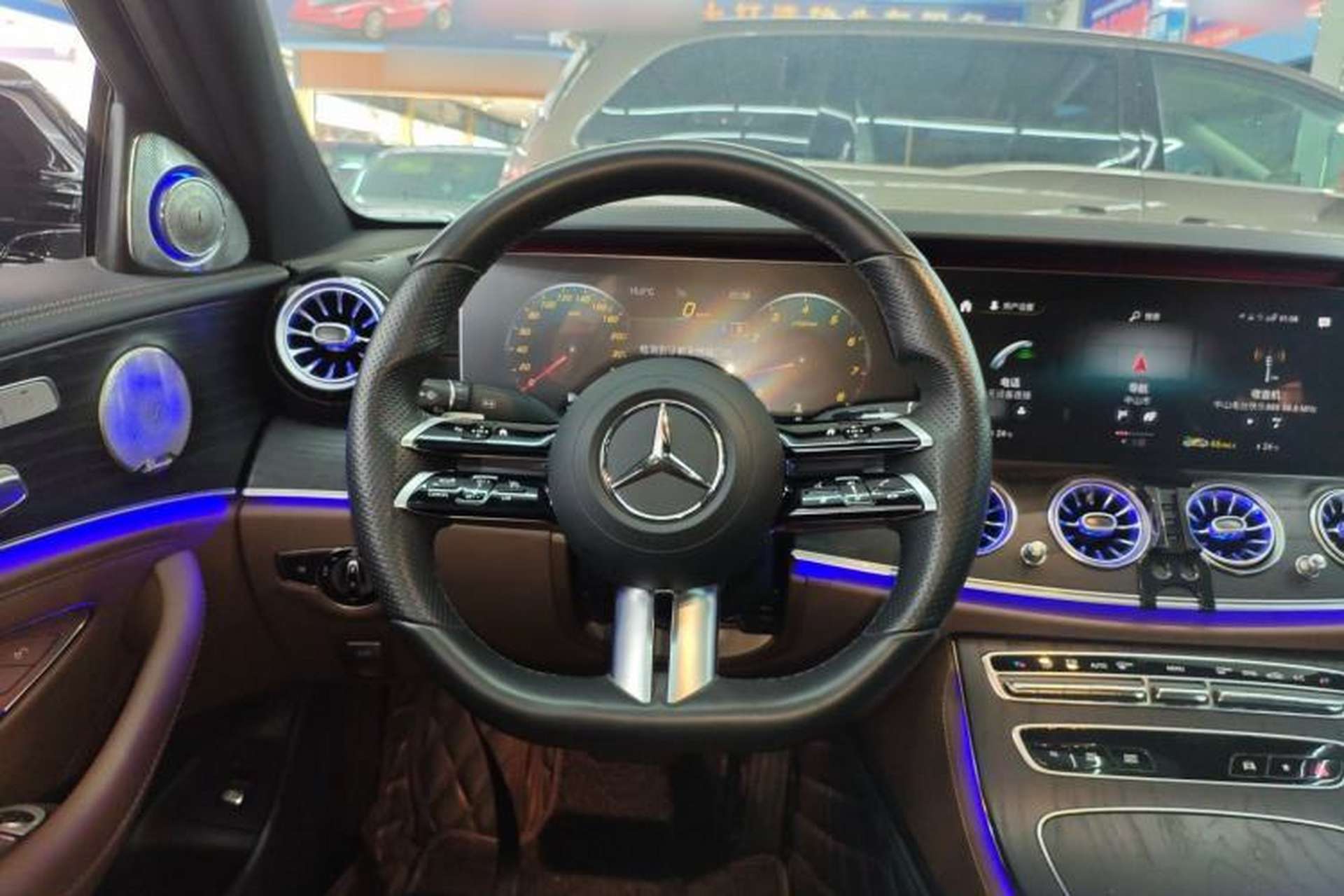 Used Mercedes-Benz E-Class 2022 Revised E 300 L Sport Luxury Edition Steering Wheel