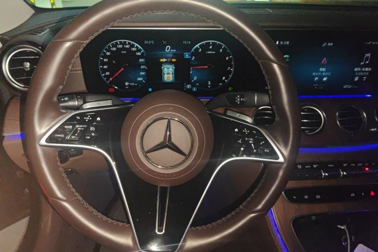 Used Mercedes-Benz E-Class 2022 Updated E 300 L Stylish Edition Steering Wheel