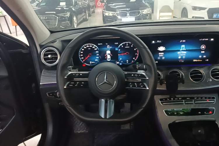Used Mercedes-Benz E-Class 2022 Revised E 300 L Sporty and Stylish Edition Steering Wheel