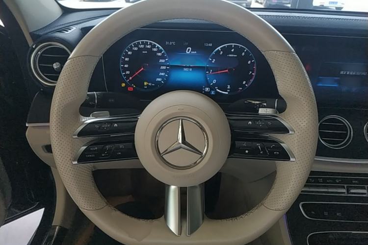 Used Mercedes-Benz E-Class 2022 E 300 L Sporty and Stylish Model Steering Wheel