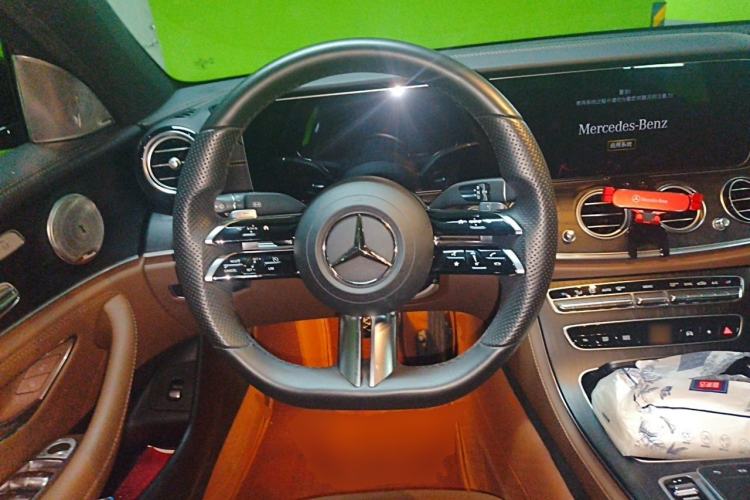 Used Mercedes-Benz E-Class 2022 E 300 L Sporty and Stylish Model Steering Wheel