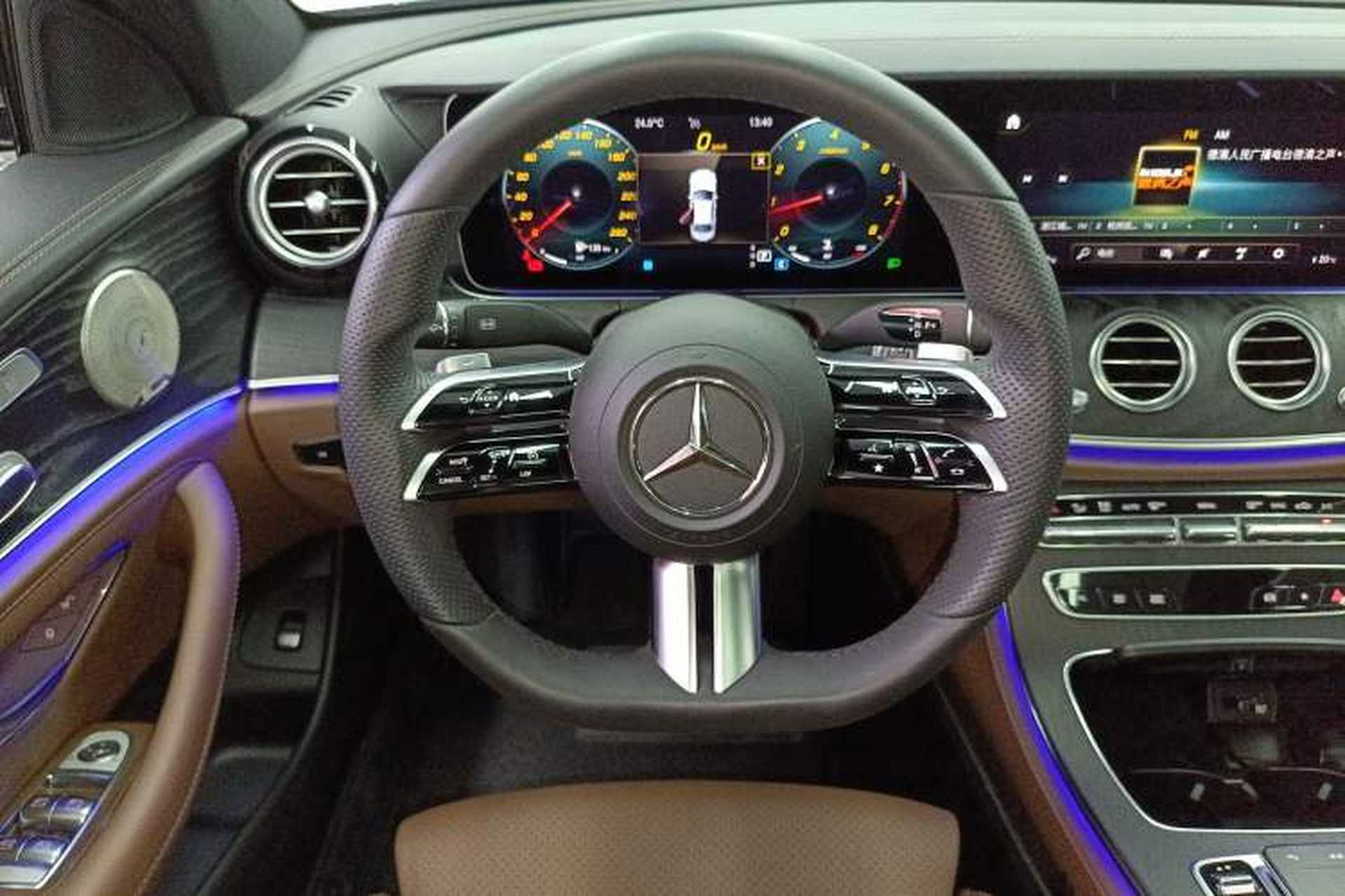 Used Mercedes-Benz E-Class 2022 Second Facelift E 300 L Sport Luxury Edition Steering Wheel