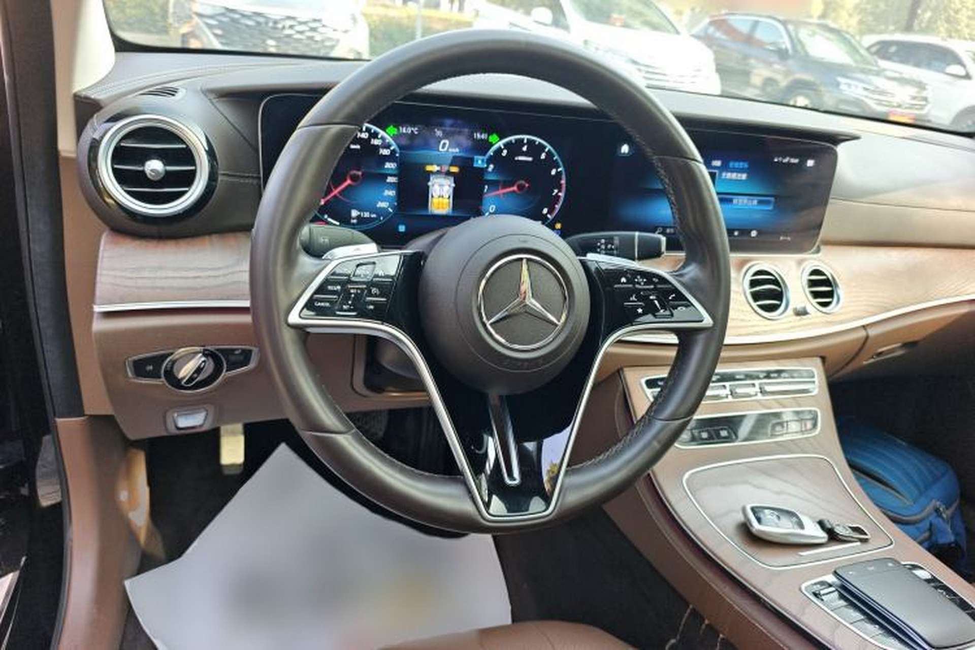 Used Mercedes-Benz E-Class 2022 Revised Version E 300 L Fashion Edition Steering Wheel